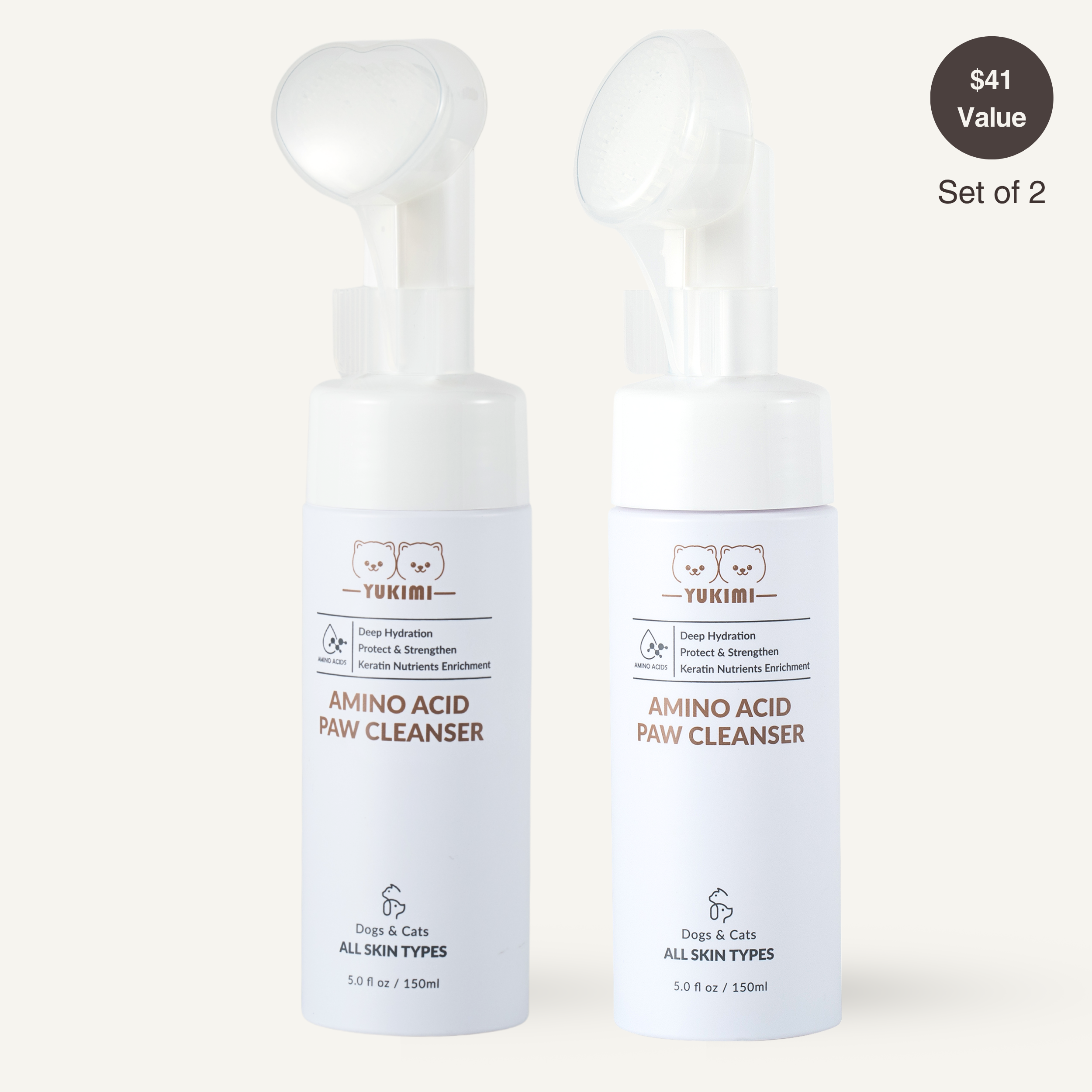 Amino Acid Paw Cleanser Duo