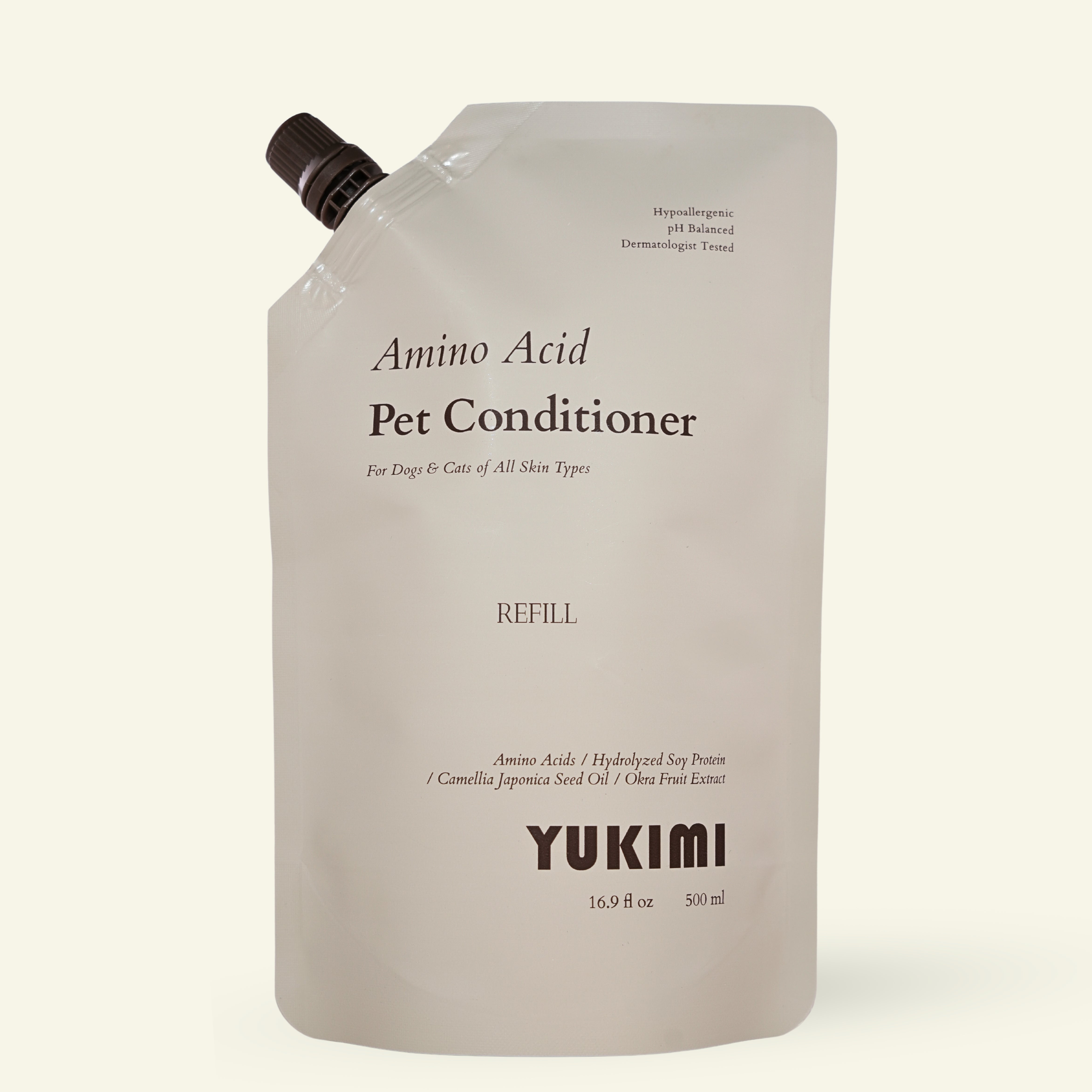 Amino Acid Pet Conditioner - Refill Pouch (16.9 fl oz / 500 ml)
