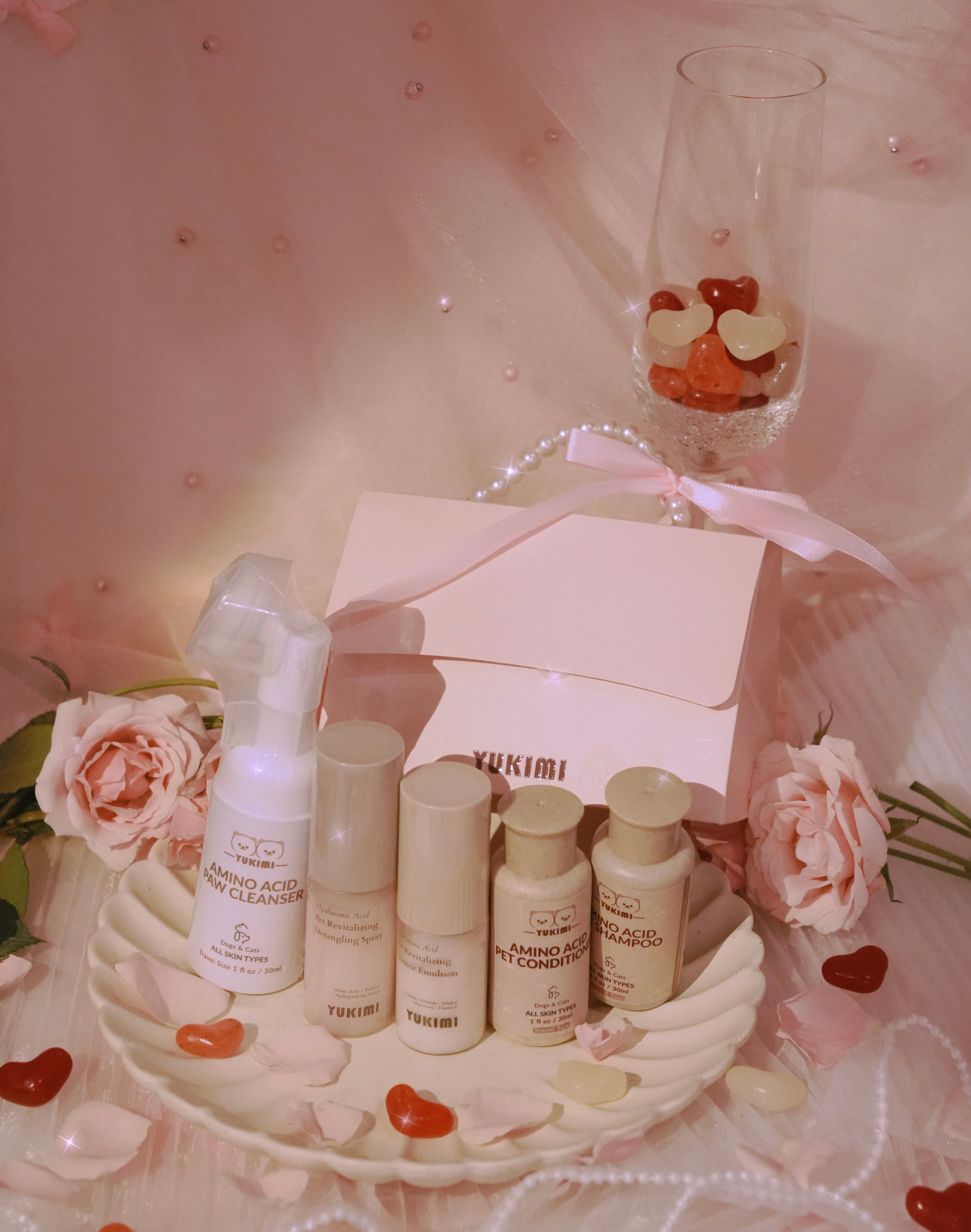 Mini Pearl Purse Grooming Skincare Travel Kit