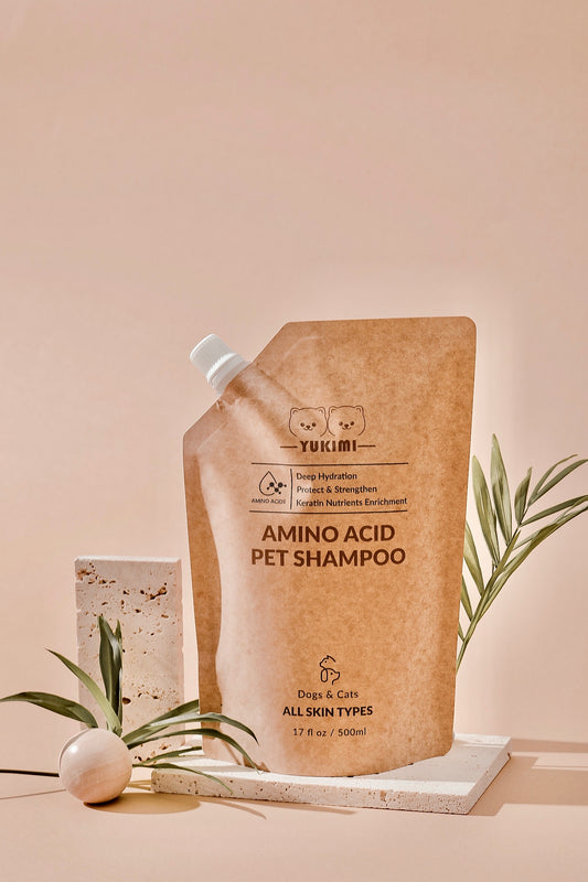 Amino Acid Pet Shampoo Refill Pouch (17 fl oz / 500 ml)